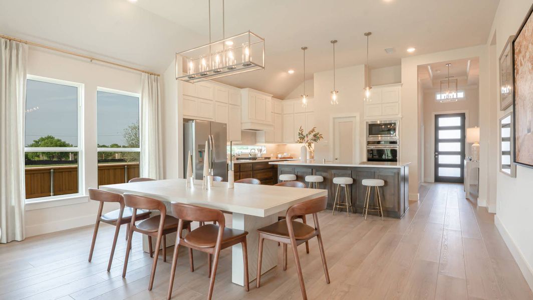 Furnished interior in a model home at Inspiration in Lucas (Image 7).