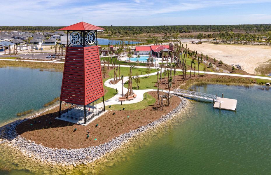 TerraWalk is located in Babcock Ranch, the nations first solar powered town
