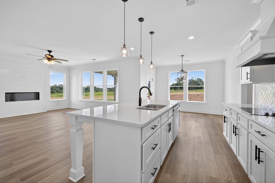 Furnished interior in a model home at Magnolia Ridge in Monroe (Image 9). Furnished interior in a model home at Magnolia Ridge in Monroe (Image 9).