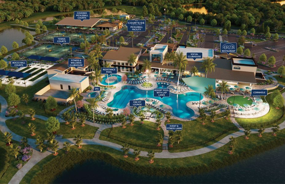Rendering of Resort Amenity Campus