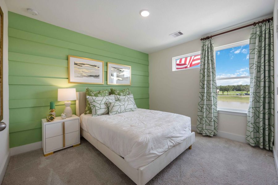 Alicante Model Home – Picasso Floorplan – Secondary Bedroom Alicante Model Home – Picasso Floorplan – Secondary Bedroom
