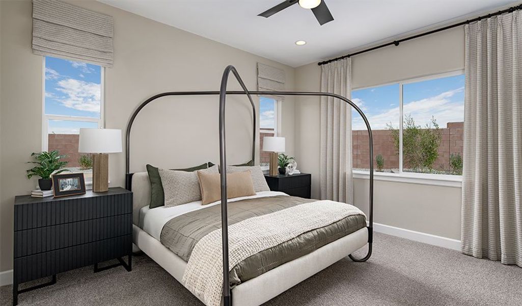 Furnished interior in a model home at Jackson Creek in Monument (Image 20). Furnished interior in a model home at Jackson Creek in Monument (Image 20).