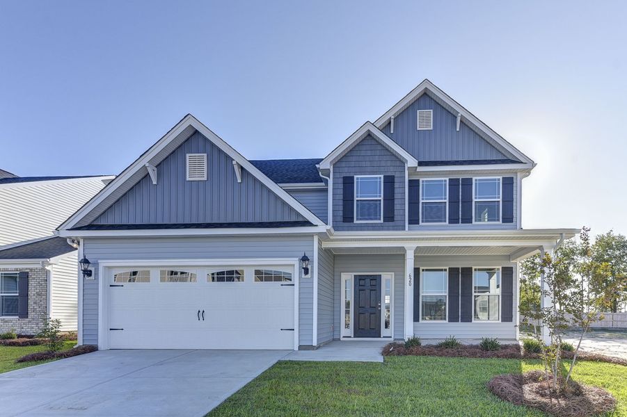 Front exterior of a home in the Hadleigh Park community, located in Lexington, SC (Image 12). Front exterior of a home in the Hadleigh Park community, located in Lexington, SC (Image 12).
