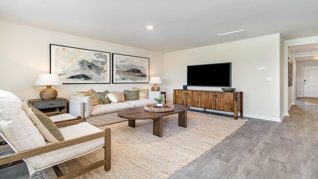 Furnished interior in a model home at Jordanville Farms in Galivants Ferry (Image 8).