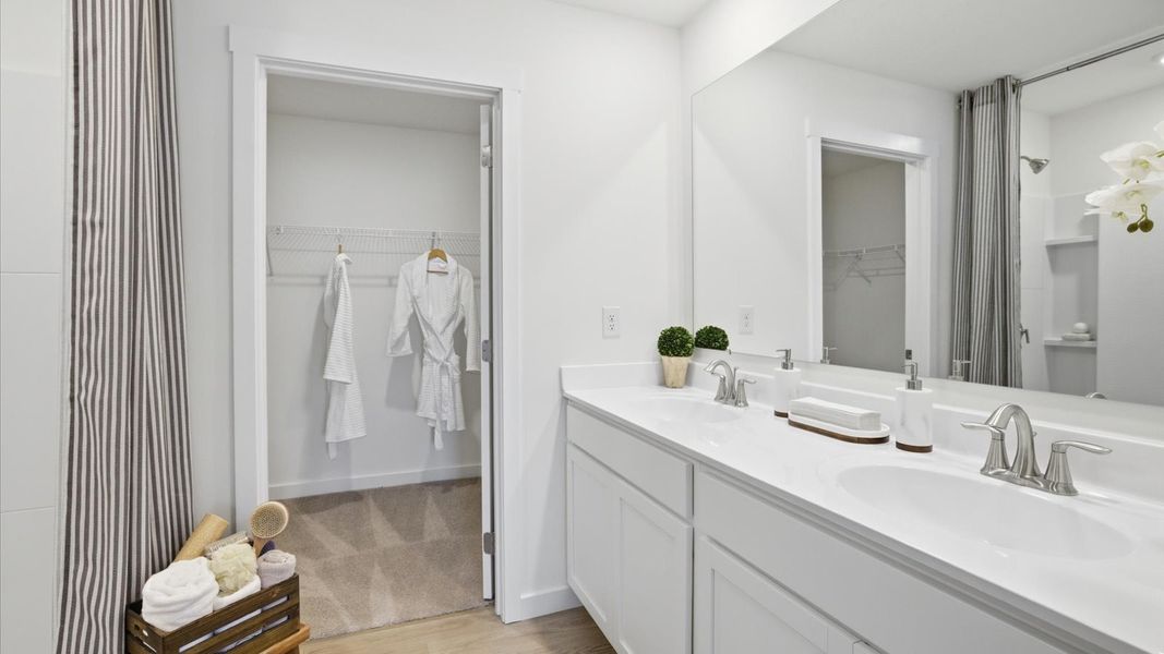 Furnished interior in a model home at Oak Hill in Vonore (Image 18).