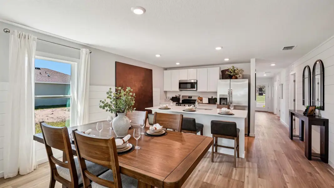 Furnished interior in a model home at Woodside at Ormond Station in Ormond Beach (Image 14). Furnished interior in a model home at Woodside at Ormond Station in Ormond Beach (Image 14).
