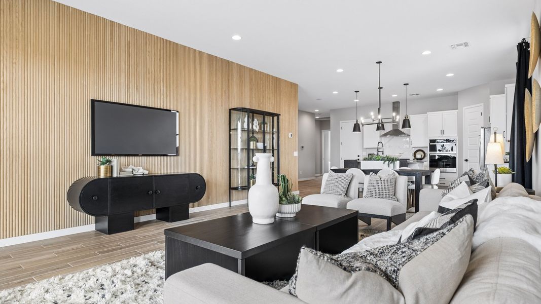 Furnished interior in a model home at Upper Canyon in Phoenix (Image 44).