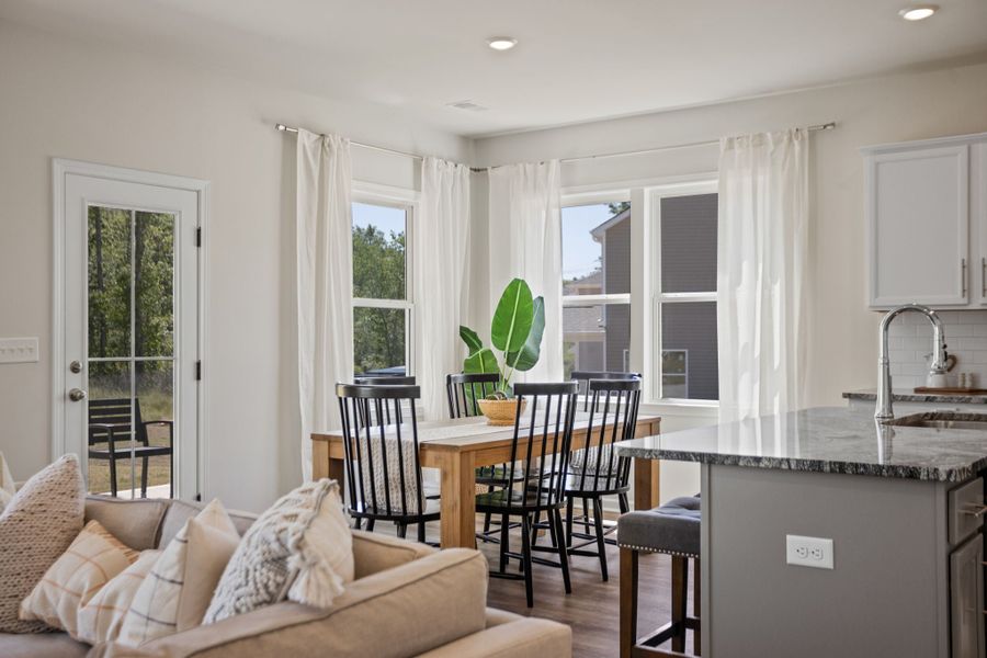 Furnished interior in a model home at Briargate in Fountain Inn (Image 7).