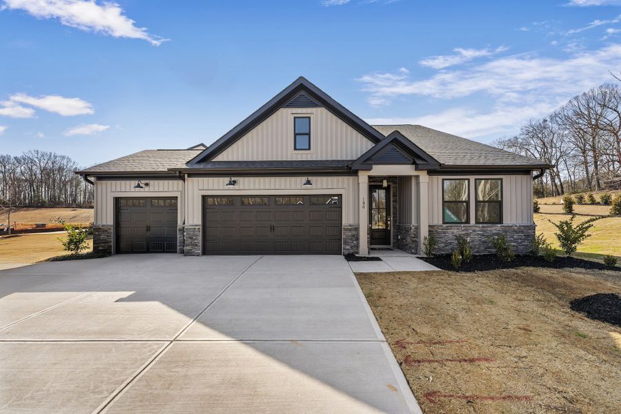 Front exterior of a home in the Autumn Mill community, located in Seneca, SC (Image 7).