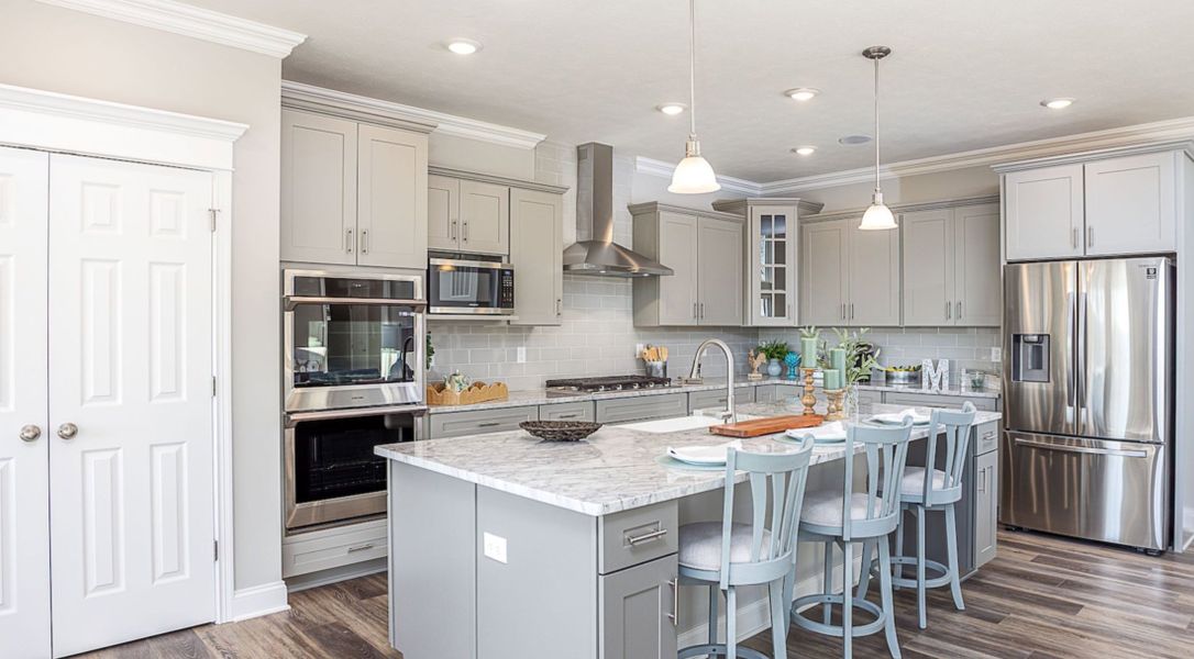 Furnished interior in a model home at Crosswinds in Haines City (Image 5). Furnished interior in a model home at Crosswinds in Haines City (Image 5).