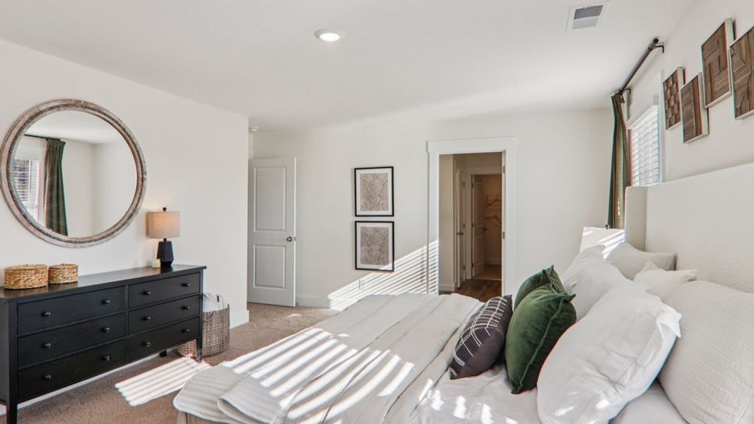 Furnished interior in a model home at Fieldcrest Acres in Blountville (Image 29). Furnished interior in a model home at Fieldcrest Acres in Blountville (Image 29).