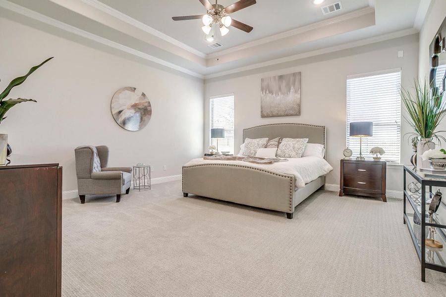 Furnished interior in a model home at Heritage in McLendon-Chisholm (Image 27). Furnished interior in a model home at Heritage in McLendon-Chisholm (Image 27).