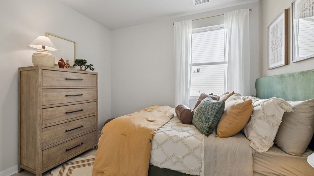 Furnished interior in a model home at Reserve at Hickory Ridge in Columbia (Image 61).