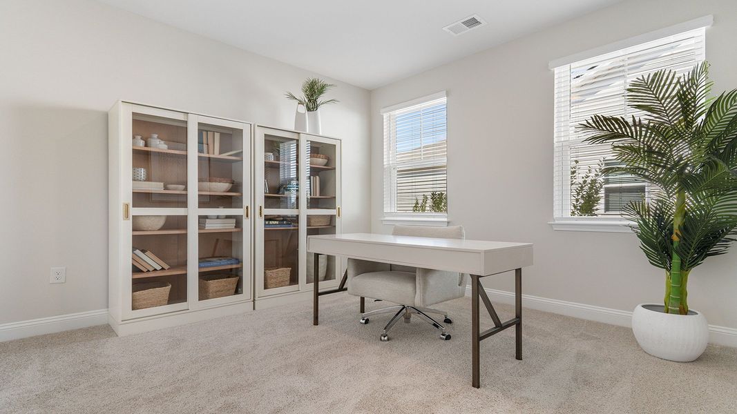 Furnished interior in a model home at Old Chapin Reserve in Lexington (Image 22). Furnished interior in a model home at Old Chapin Reserve in Lexington (Image 22).