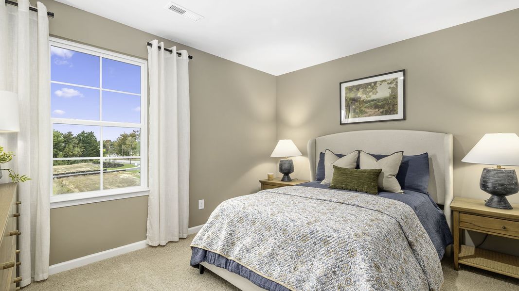 Furnished interior in a model home at Willow Mill in Thomasville (Image 20).