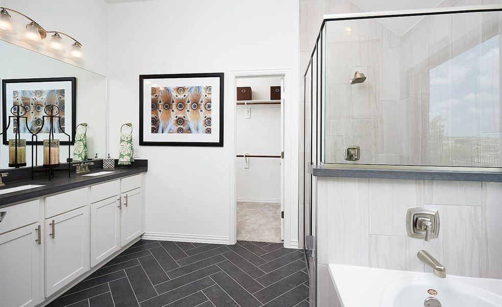 Palm - Master Bathroom