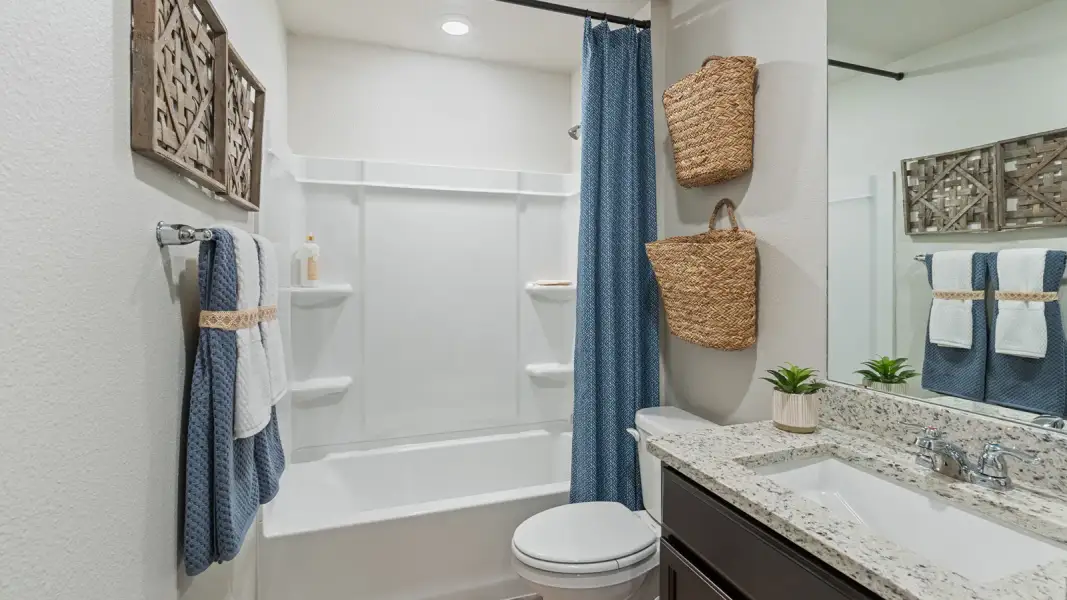 Furnished interior in a model home at Heritage Crossing in Corpus Christi (Image 11). Furnished interior in a model home at Heritage Crossing in Corpus Christi (Image 11).