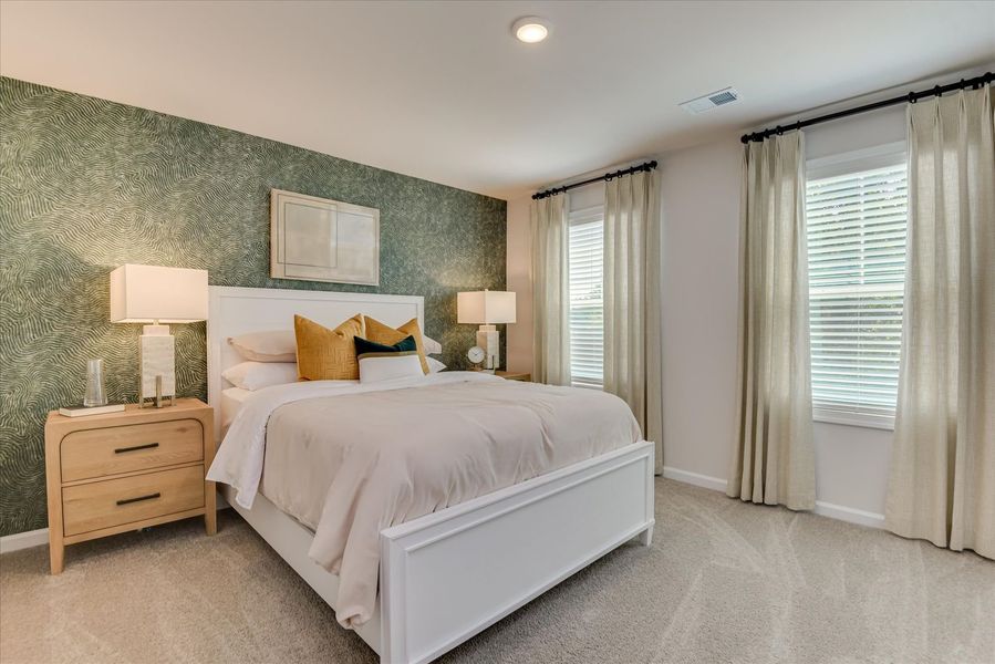 Peaceful, spacious primary bedrooms that feel like a true retreat Peaceful, spacious primary bedrooms that feel like a true retreat