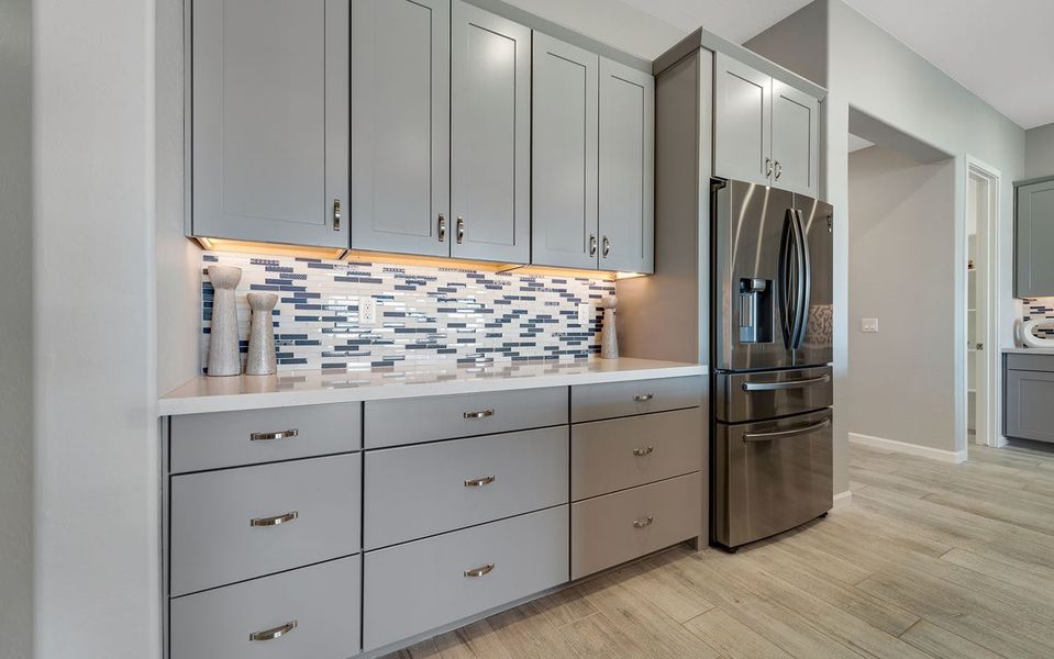 Furnished interior in a model home at Heritage Pointe in Chino Valley (Image 16).