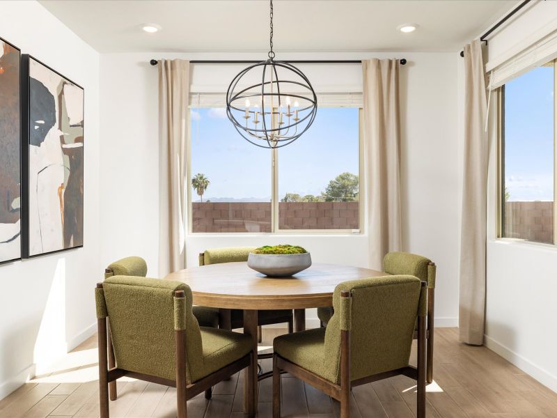 Furnished interior in a model home at Naranja Trails in Oro Valley (Image 14). Furnished interior in a model home at Naranja Trails in Oro Valley (Image 14).