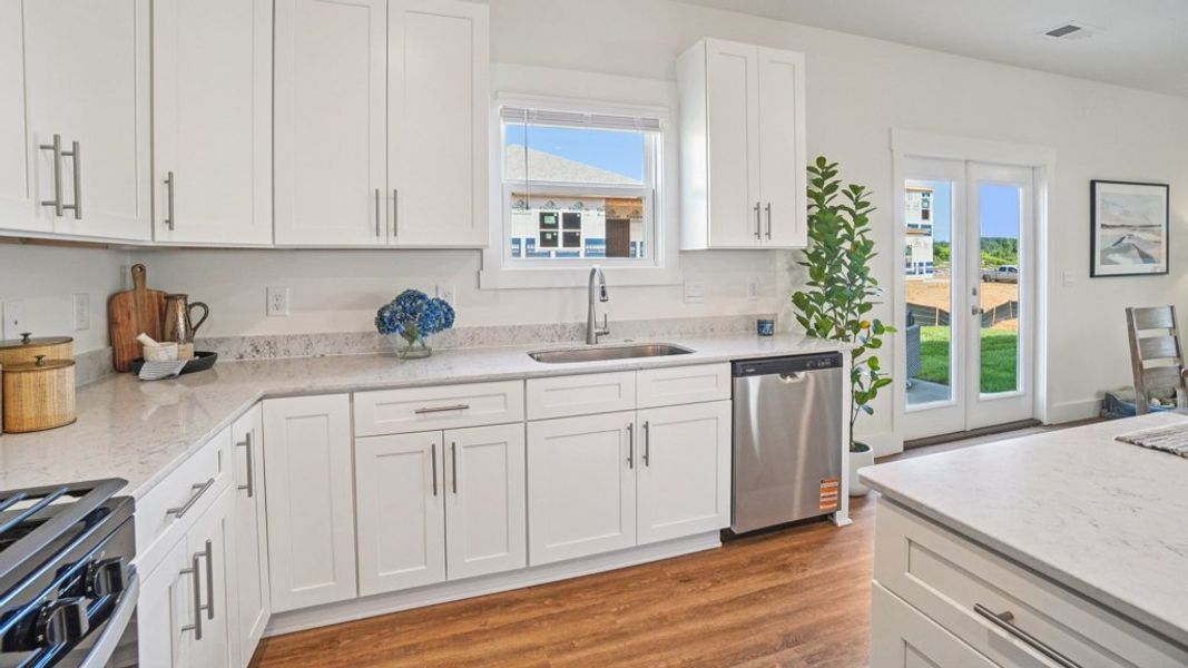 Furnished interior in a model home at Keebler Meadows in Johnson City (Image 20).