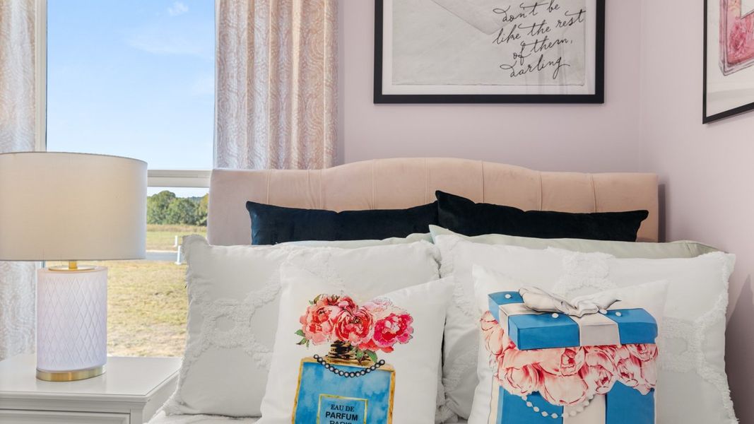 Furnished interior in a model home at Weatherstone in Grovetown (Image 20).