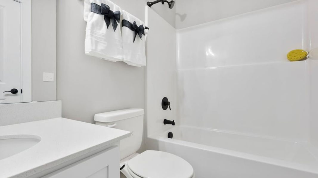 Furnished interior in a model home at Shadowood in Seneca (Image 28).