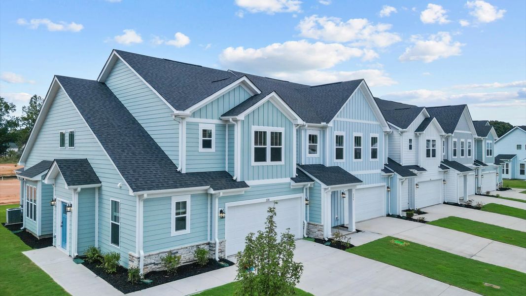 Front exterior of a home in the Barton Hollow community, located in Fountain Inn, SC (Image 12).