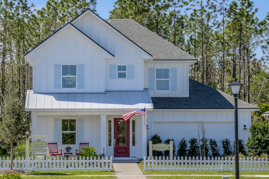 Front exterior of a home in the Heritage Trace in Nocatee community, located in Ponte Vedra, FL (Image 1). Front exterior of a home in the Heritage Trace in Nocatee community, located in Ponte Vedra, FL (Image 1).