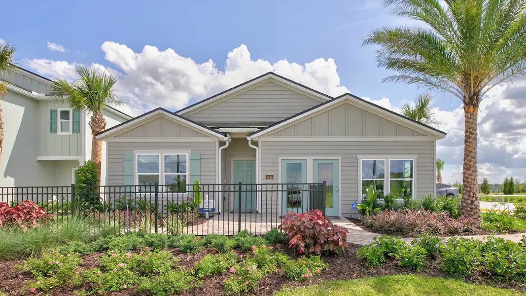 Front exterior of a home in the Rookery community, located in Green Cove Springs, FL (Image 5).