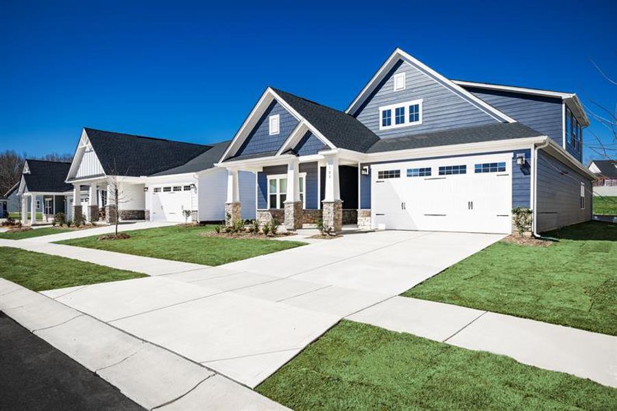 Front exterior of a home in the Everly Classics community, located in Spartanburg, SC (Image 2).