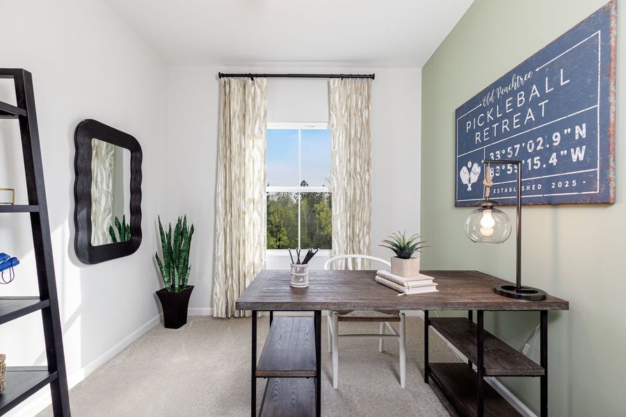 Space to work from home with ease