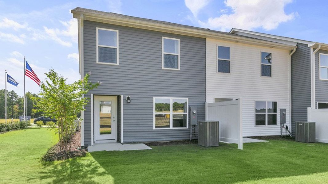Front exterior of a home in the The Townes at Martin Farms community, located in Aberdeen, NC (Image 13).