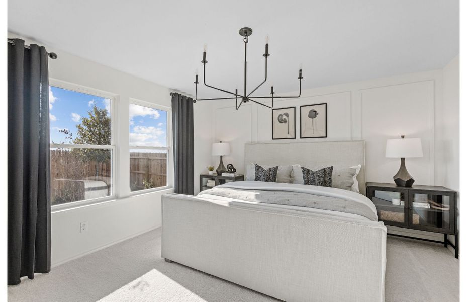 Relaxing owner suite in homes at Vista Real, Converse, TX Relaxing owner suite in homes at Vista Real, Converse, TX