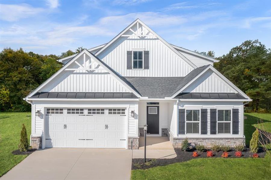 Front exterior of a home in the Emory Park community, located in Five Forks, SC (Image 5). Front exterior of a home in the Emory Park community, located in Five Forks, SC (Image 5).