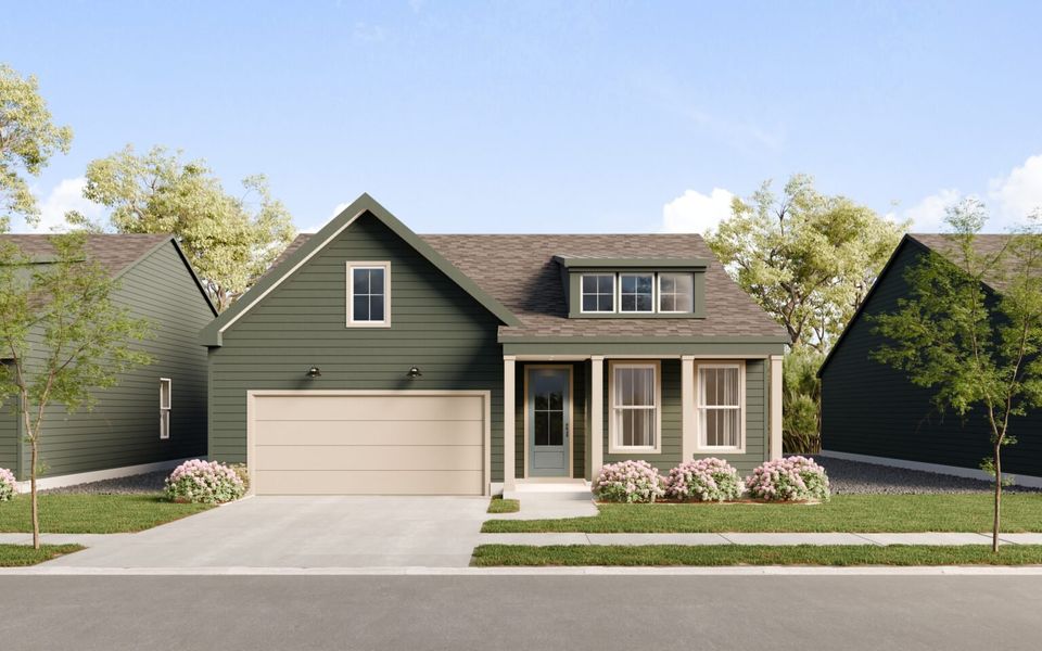 Front exterior of a home in the Wildflower community, located in Chattanooga, TN (Image 21).