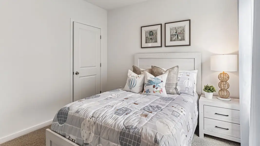 Furnished interior in a model home at Oak Leaf Preserve in New Smyrna Beach (Image 18).