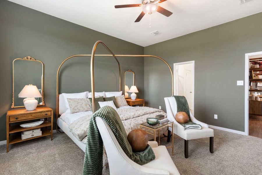 Furnished interior in a model home at The Reserve at Turnbo Ranch in Killeen (Image 21). Furnished interior in a model home at The Reserve at Turnbo Ranch in Killeen (Image 21).