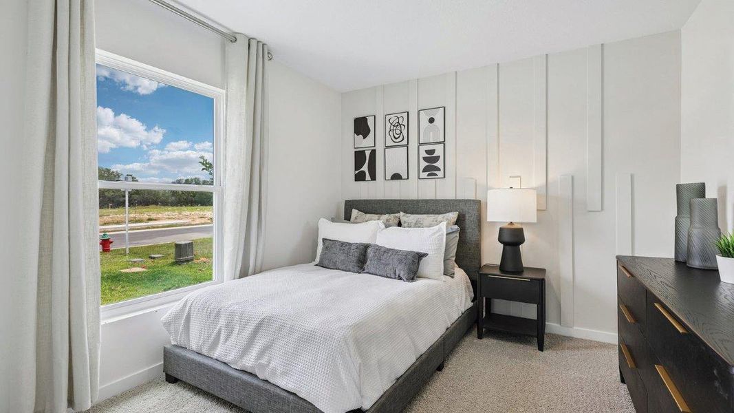 Furnished interior in a model home at Boulevard Oaks in Lady Lake (Image 21). Furnished interior in a model home at Boulevard Oaks in Lady Lake (Image 21).