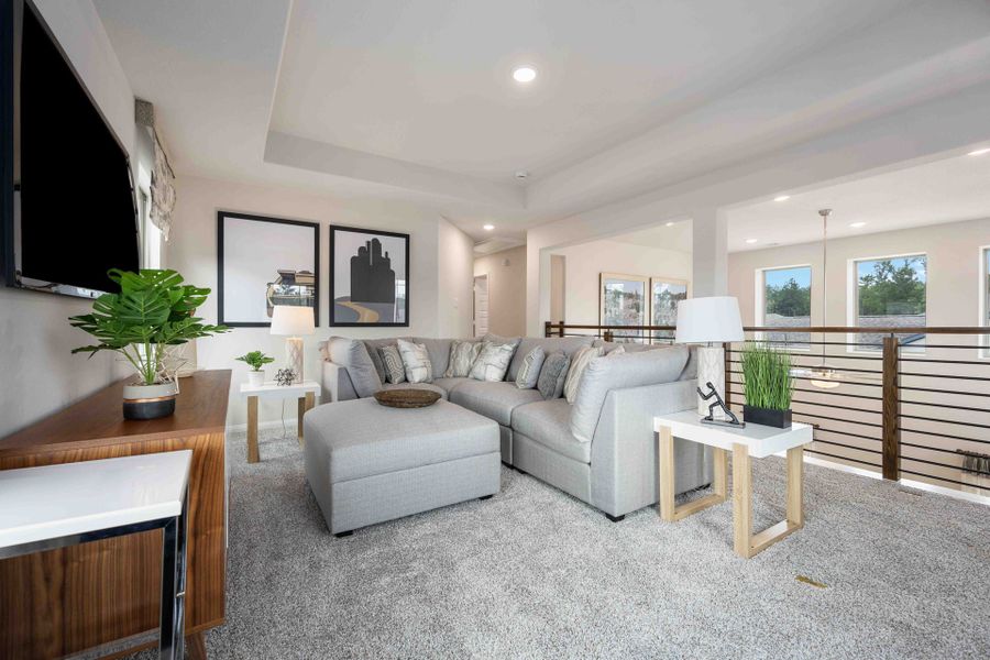 Magnolia Springs Model Home - Mansfield - Game Room Magnolia Springs Model Home - Mansfield - Game Room