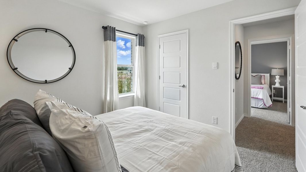 Furnished interior in a model home at Lilybrooke at Legacy Hills in Celina (Image 55).