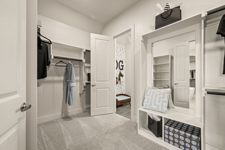 Furnished interior in a model home at NorthGlen in Haslet (Image 35). Furnished interior in a model home at NorthGlen in Haslet (Image 35).