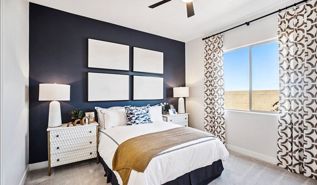 Furnished interior in a model home at Rye Manor in Parrish (Image 12).