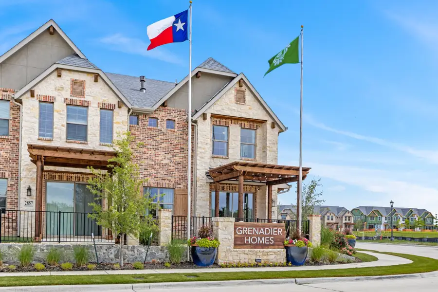 Front exterior of a home in the The Tribute community, located in The Colony, TX (Image 4).