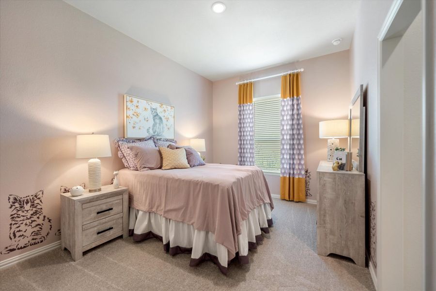 Furnished interior in a model home at Hillview Addition in Decatur (Image 30).
