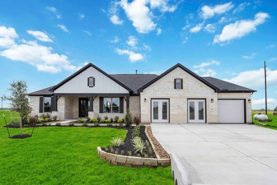 Blue Heron Estates Model Home - Arlington Floorplan - Exterior Blue Heron Estates Model Home - Arlington Floorplan - Exterior