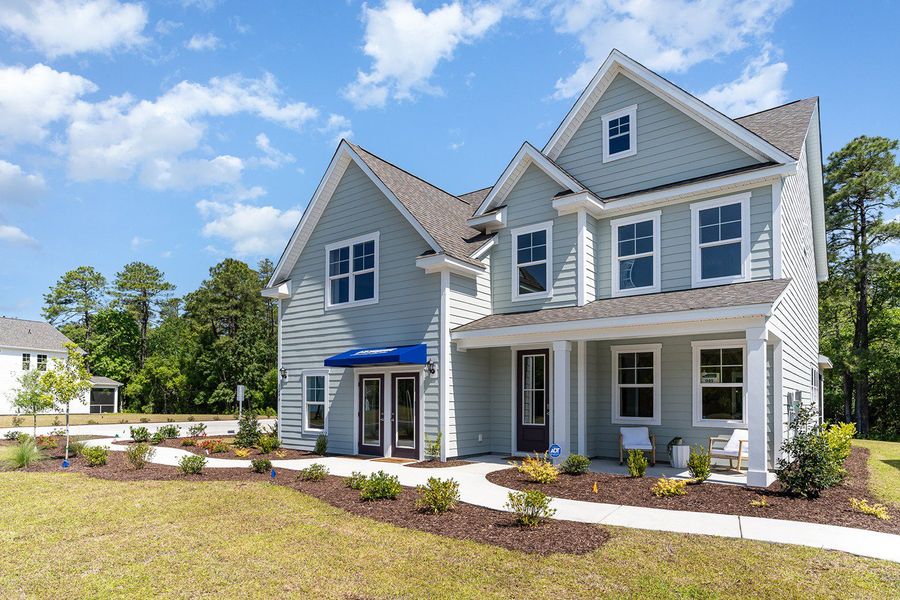 Front exterior of a home in the Waterbridge community, located in Myrtle Beach, SC (Image 35).