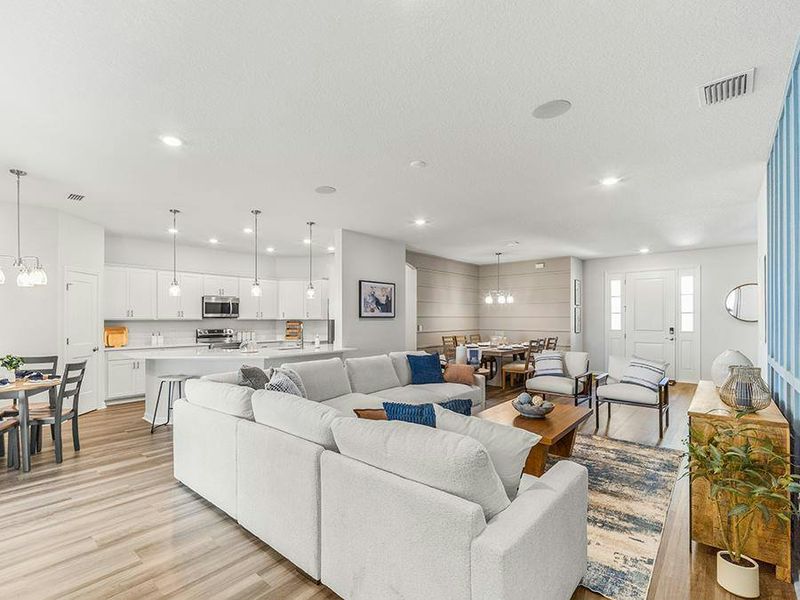 These new homes in Lakeland feature sunny, open-concept layouts - Westin II home plan