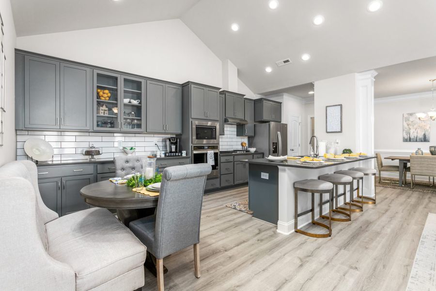 Furnished interior in a model home at Northborough in Colfax (Image 33).