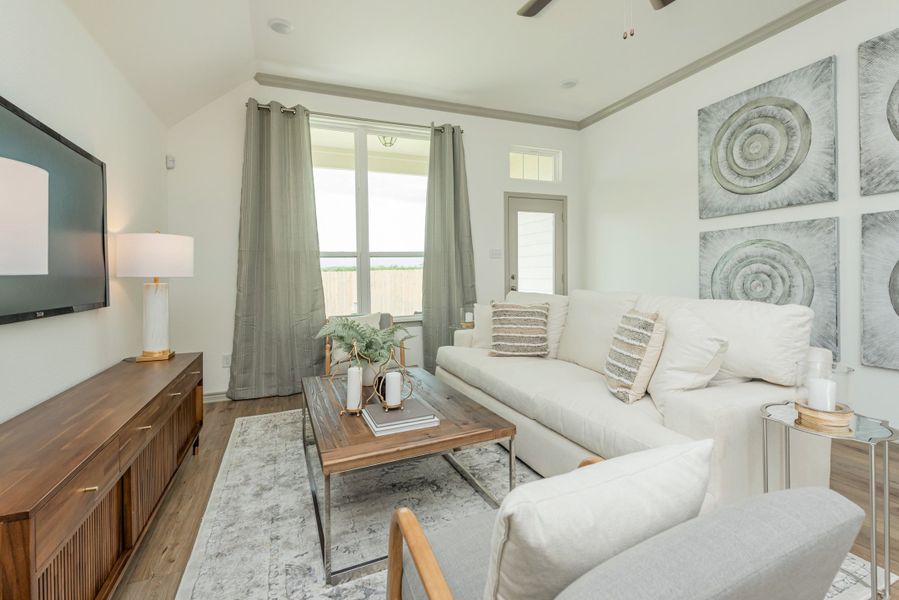 Furnished interior in a model home at McGregor Estates in Killeen (Image 10). Furnished interior in a model home at McGregor Estates in Killeen (Image 10).